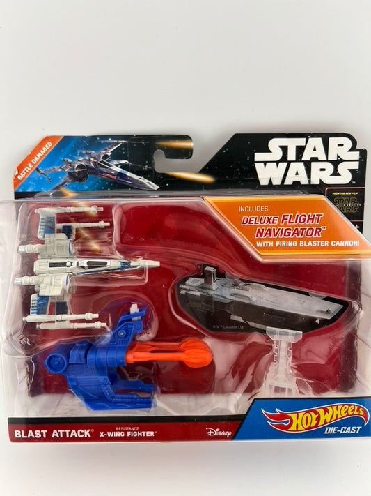 Hot Wheels Star Wars Blast Attack Resistance X-Wing Fighter Fishwheels