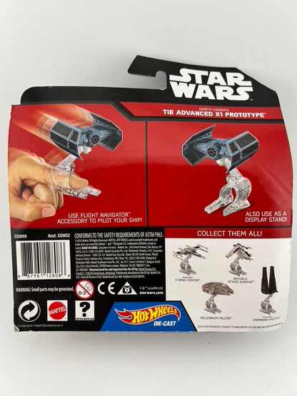 Hot Wheels Star Wars Darth Vader’s TIE Advanced X1 Prototype Fishwheels