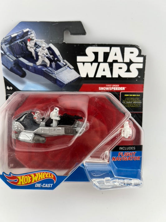Hot Wheels Star Wars First Order Snowspeeder Fishwheels