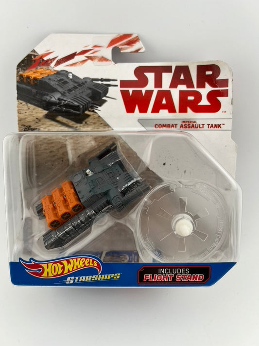 Hot Wheels Star Wars Imperial Combat Assault Tank Fishwheels
