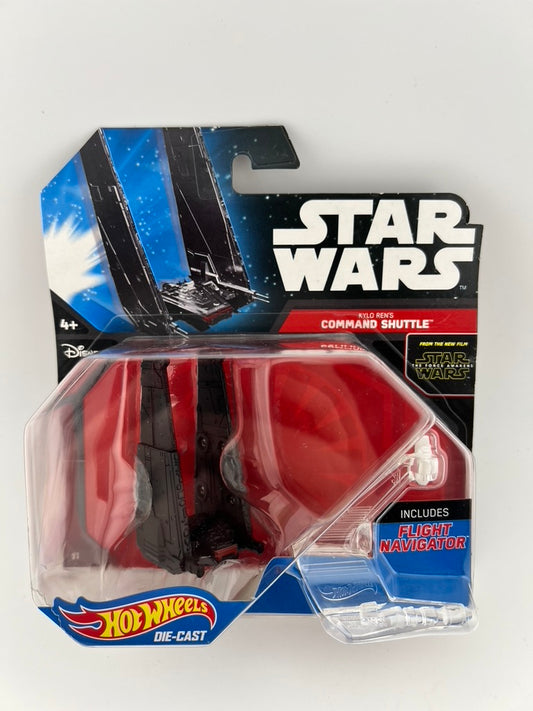Hot Wheels Star Wars Kylo Ren Command Shuttle Fishwheels