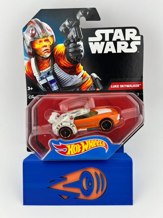 Hot Wheels Star Wars Luke Skywalker Character Car – 1:64 Scale Fishwheels