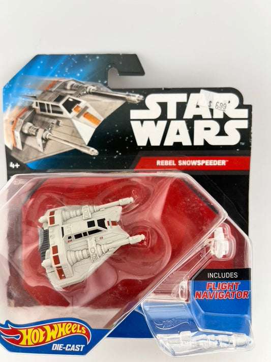 Hot Wheels Star Wars Rebel Snowspeeder Fishwheels