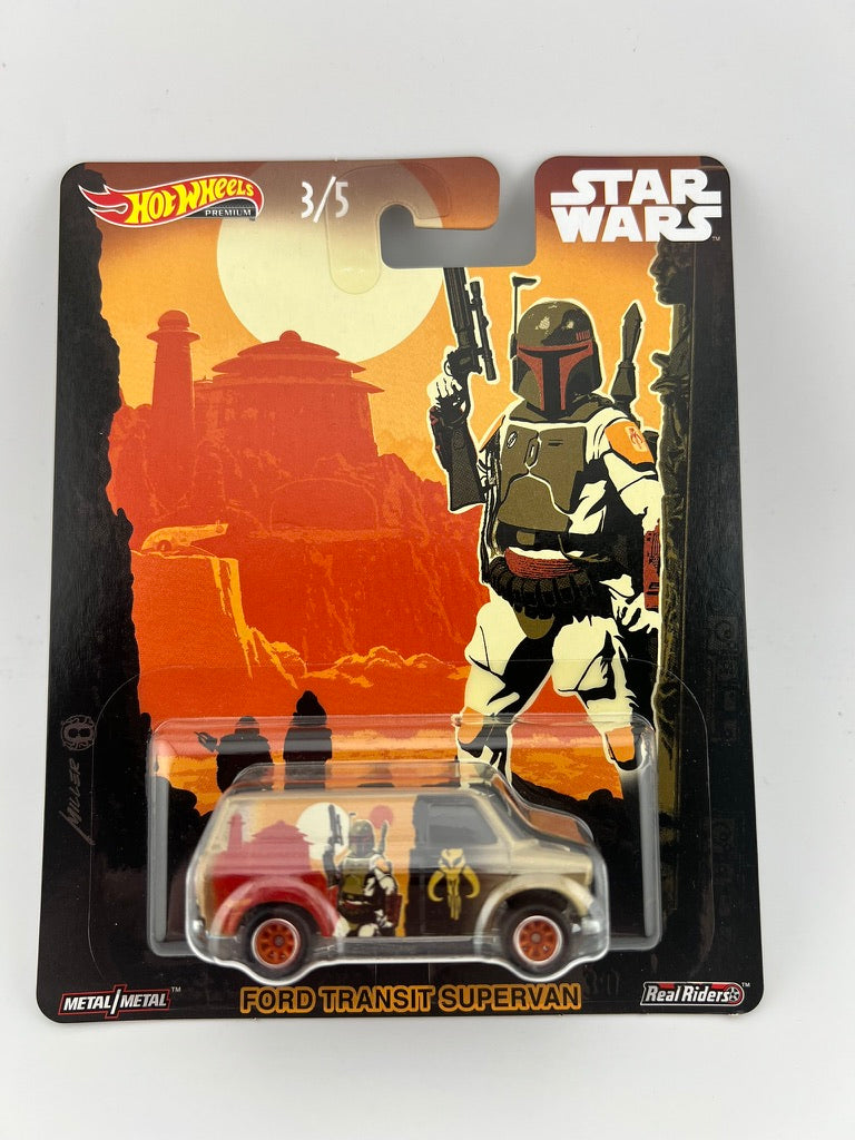 Hot Wheels Star Wars Starships Haulers 5-Car Set Fishwheels