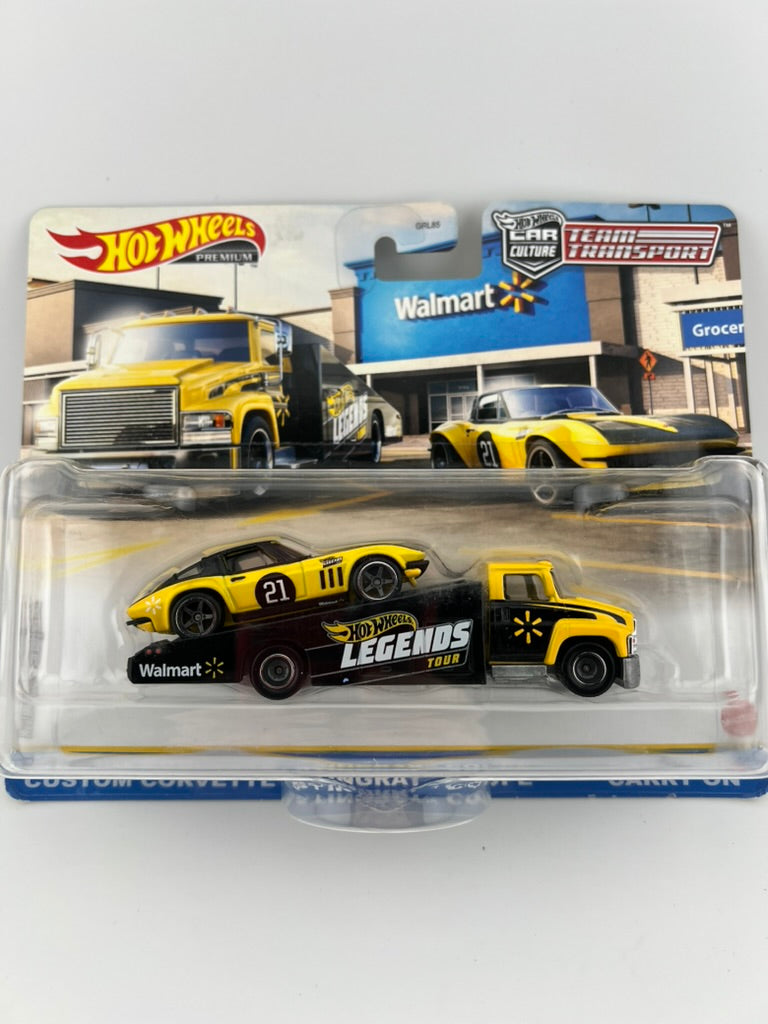 Hot Wheels Team Transport "Hot Wheels Legends Tour" Wal-Mart Exclusive Set Fishwheels