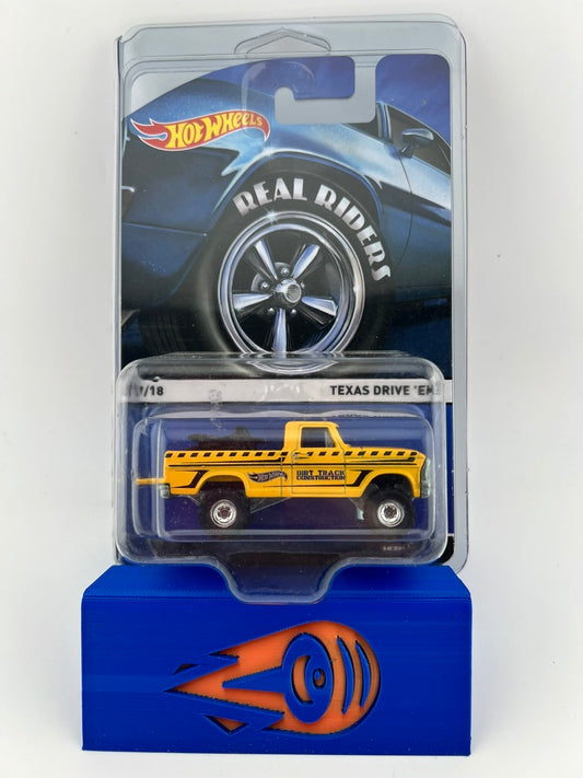 Hot Wheels Texas Drive 'Em Real Riders Fishwheels