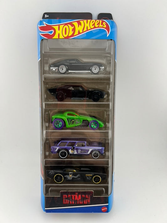 Hot Wheels "The Batman" 5-Car Gift Pack Fishwheels