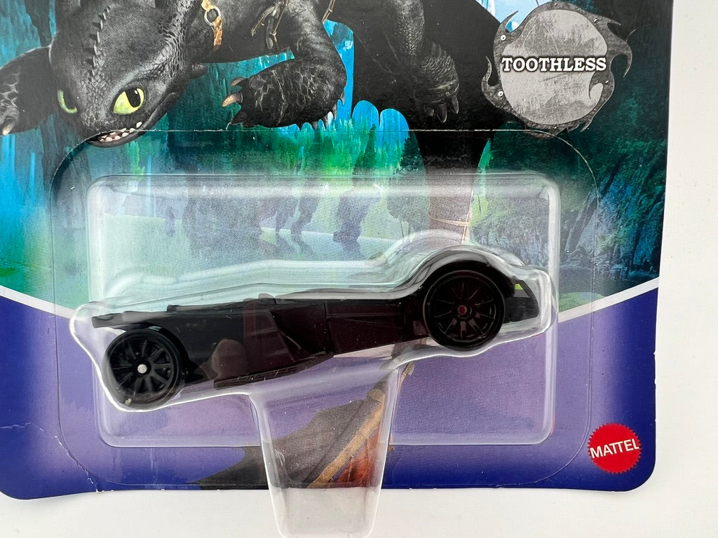 Hot Wheels Toothless (DreamWorks Dragons) Character Car Fishwheels