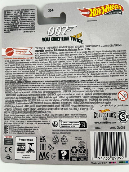 Hot Wheels Toyota 2000GT Roadster – 007 You Only Live Twice Fishwheels