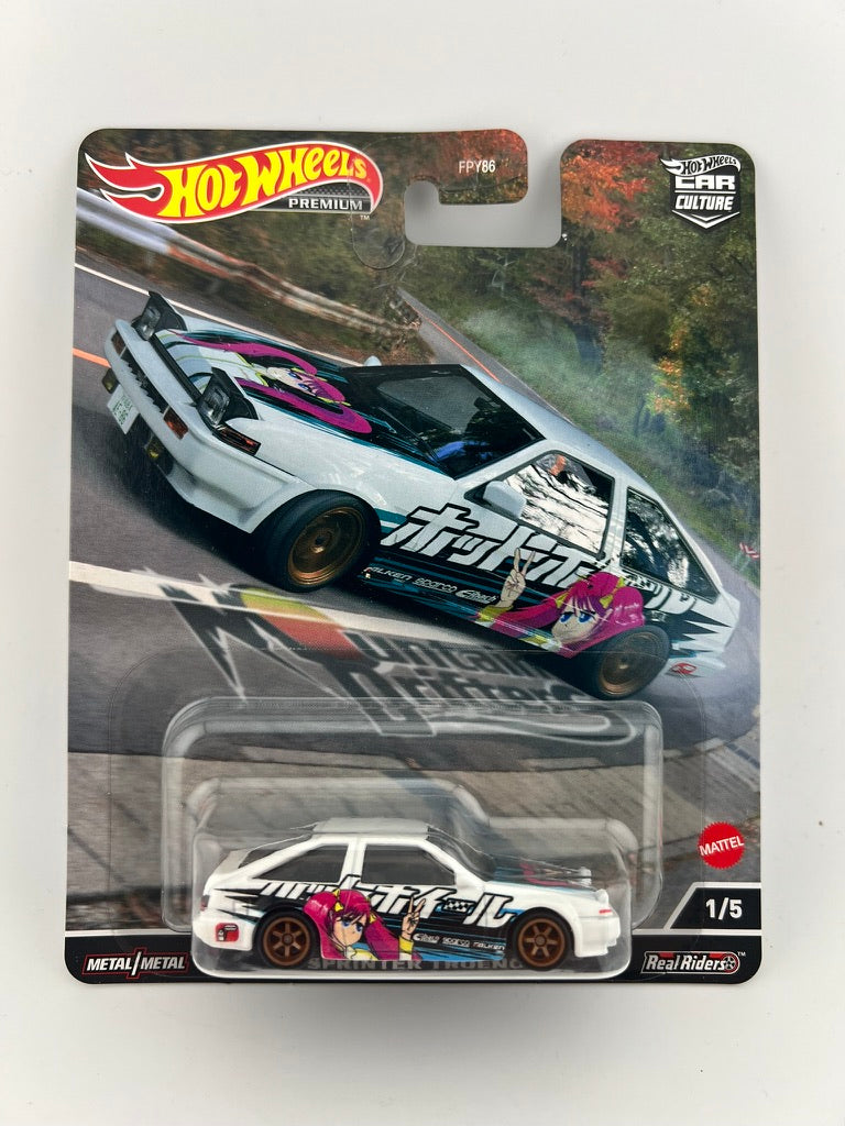Hot Wheels Toyota AE86 Sprinter Trueno Fishwheels