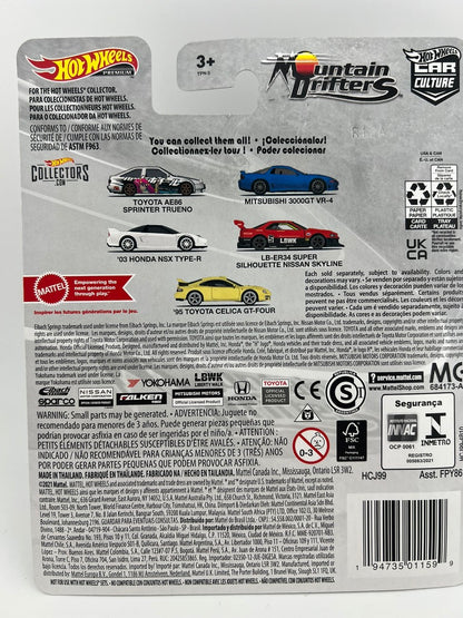 Hot Wheels Toyota AE86 Sprinter Trueno Fishwheels