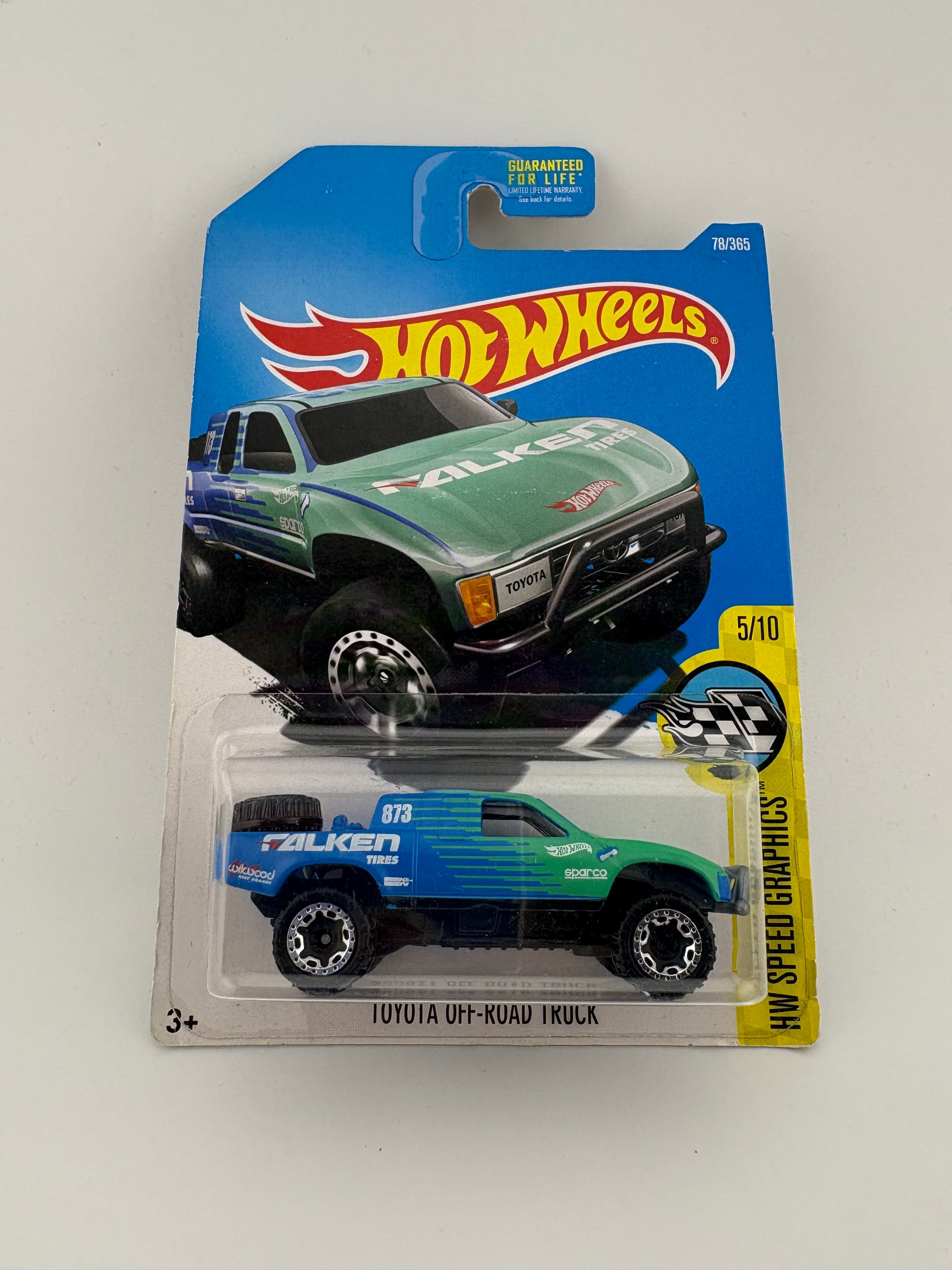 Hot Wheels Toyota Off-Road Truck – Falken Tires Livery
