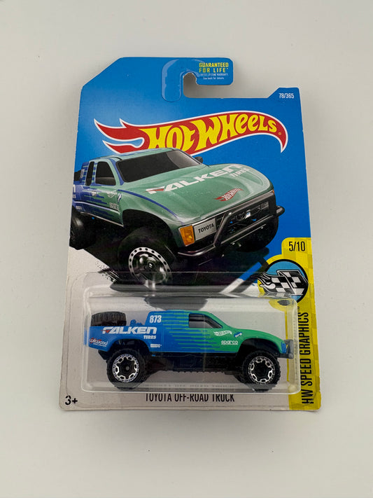 Hot Wheels Toyota Off-Road Truck – Falken Tires Livery