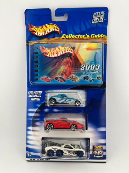 Hot Wheels Vintage Collector’s Guide 3-Car Pack with 2003 Guide (Blue Kool Kombi Pack) Fishwheels