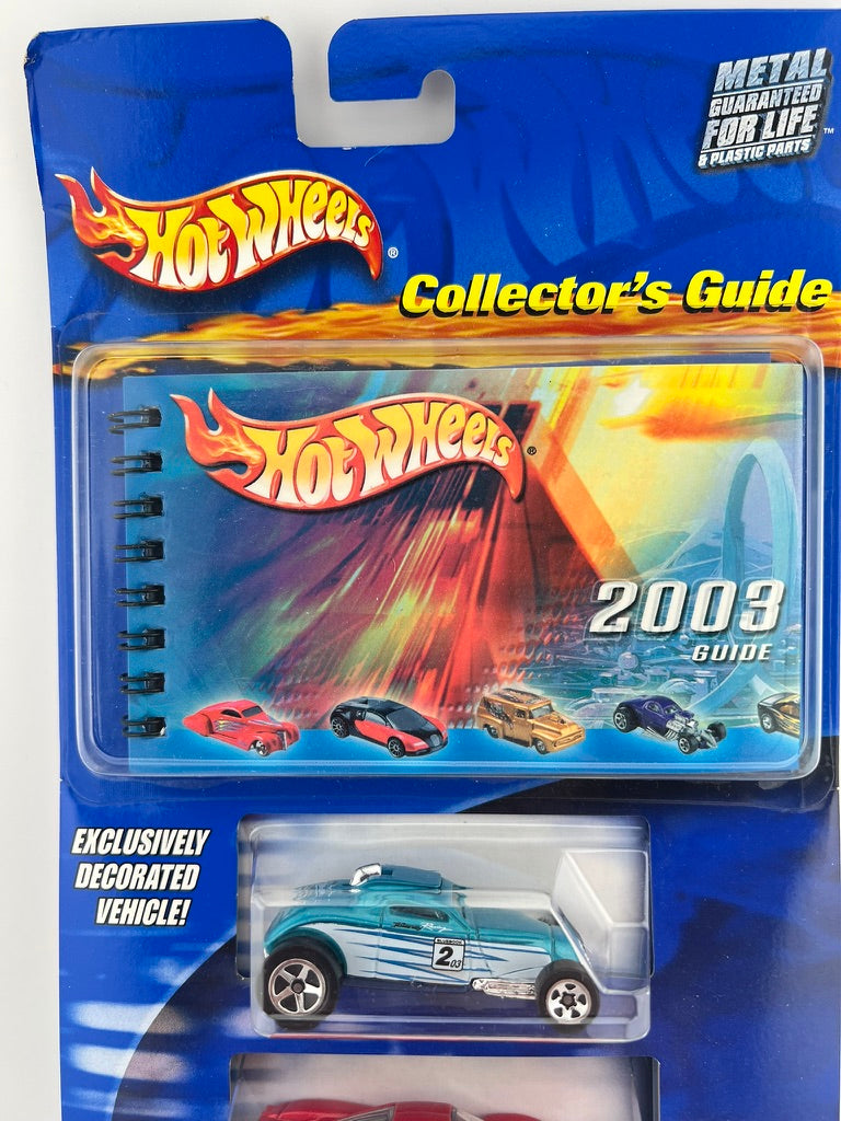 Hot Wheels Vintage Collector’s Guide 3-Car Pack with 2003 Guide (Blue Kool Kombi Pack) Fishwheels