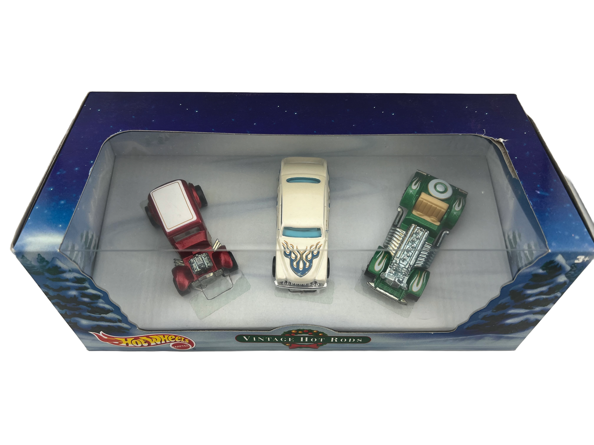 Hot Wheels Vintage Hot Rods Holiday 3-Car Set 1:64 Scale Fishwheels