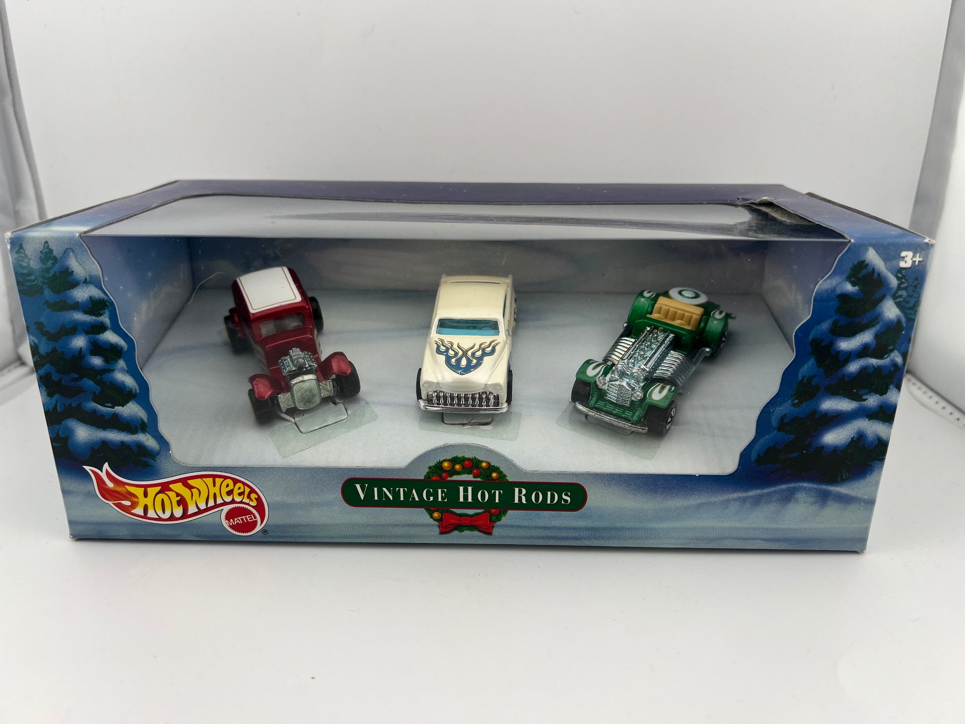 Hot Wheels Vintage Hot Rods Holiday 3-Car Set 1:64 Scale Fishwheels