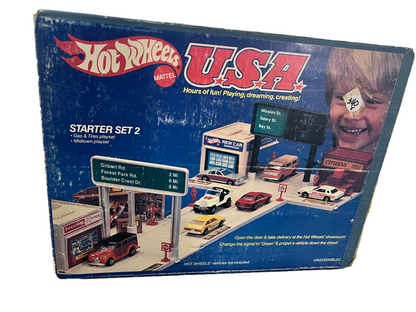 Hot Wheels Vintage U.S.A Starter Set 2 Fishwheels