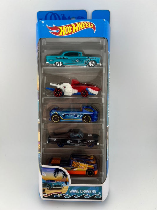 Hot Wheels Wave Cravers 5-pack Fishwheels
