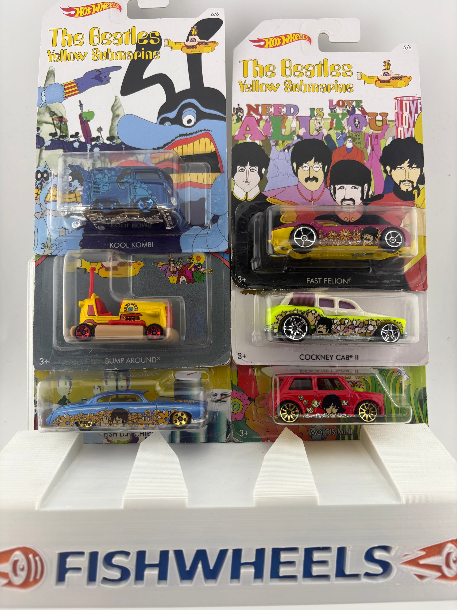 Hot Wheels x The Beatles – Yellow Submarine Collection (2016)
