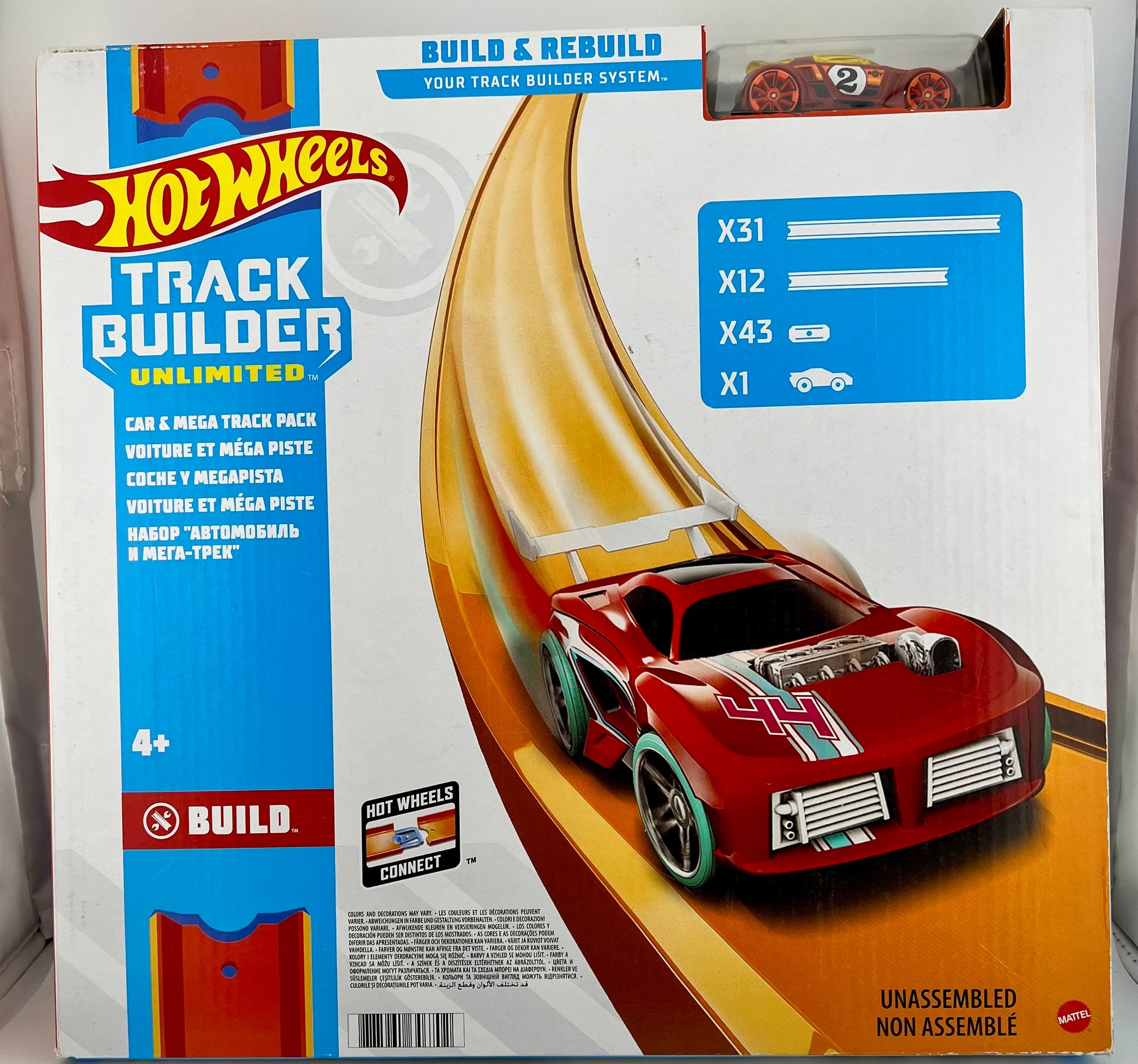 Hotwheels Track Builder Unlimited Set Fishwheels