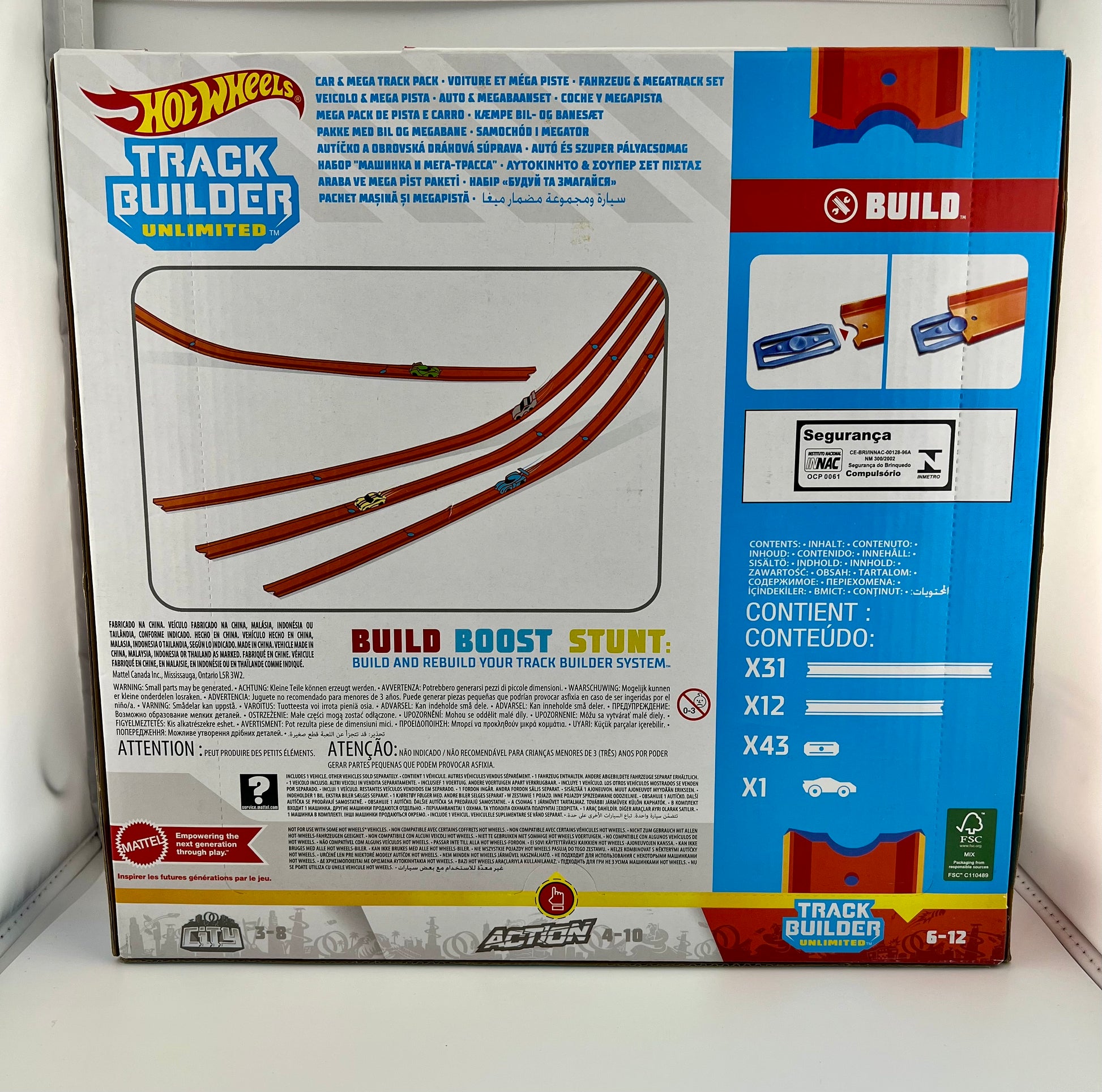 Hotwheels Track Builder Unlimited Set Fishwheels