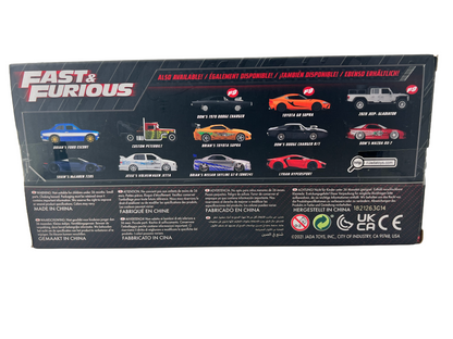 Jada Fast & Furious Brian's Toyota Supra (Orange) 1:24