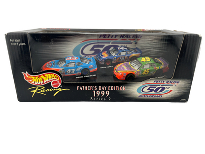 Hot Wheels 1999 Petty Racing 3-Car Father's Day Edition NASCAR 1/64 Diecast