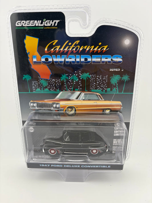 GreenLight California Lowriders Series 5 – 1947 Ford Deluxe Convertible