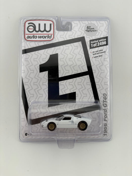 Auto World 1966 Ford GT40 – Limited Edition 1 of 2,496