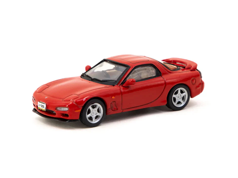 Mazda RX-7 FD3S STUDENT DRIVER Red J Collection Tarmac Works Fishwheels