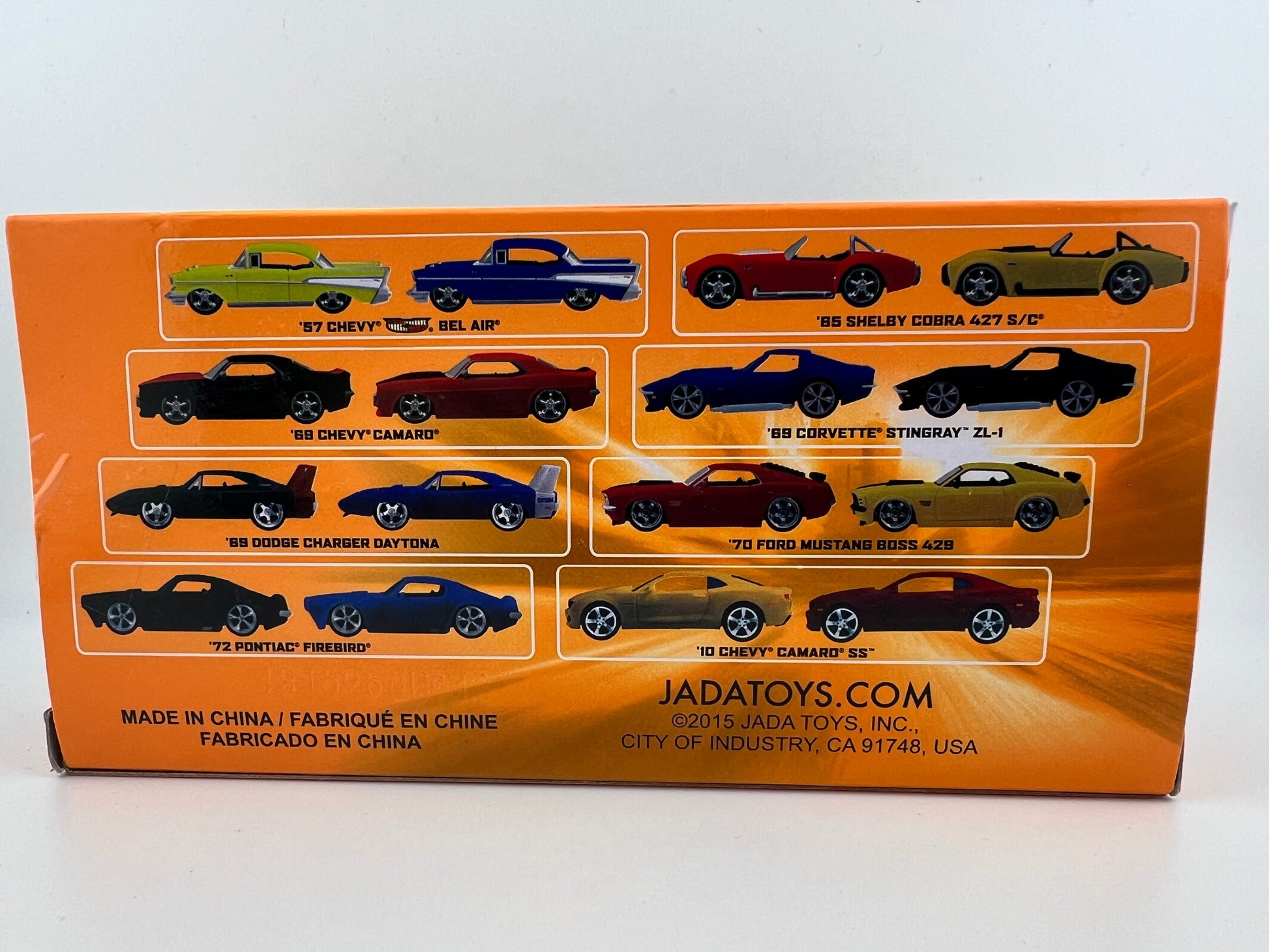 Jada Bigtime Muscle 1957 Chevy Bel Air 1:32 Scale (Blue) Fishwheels