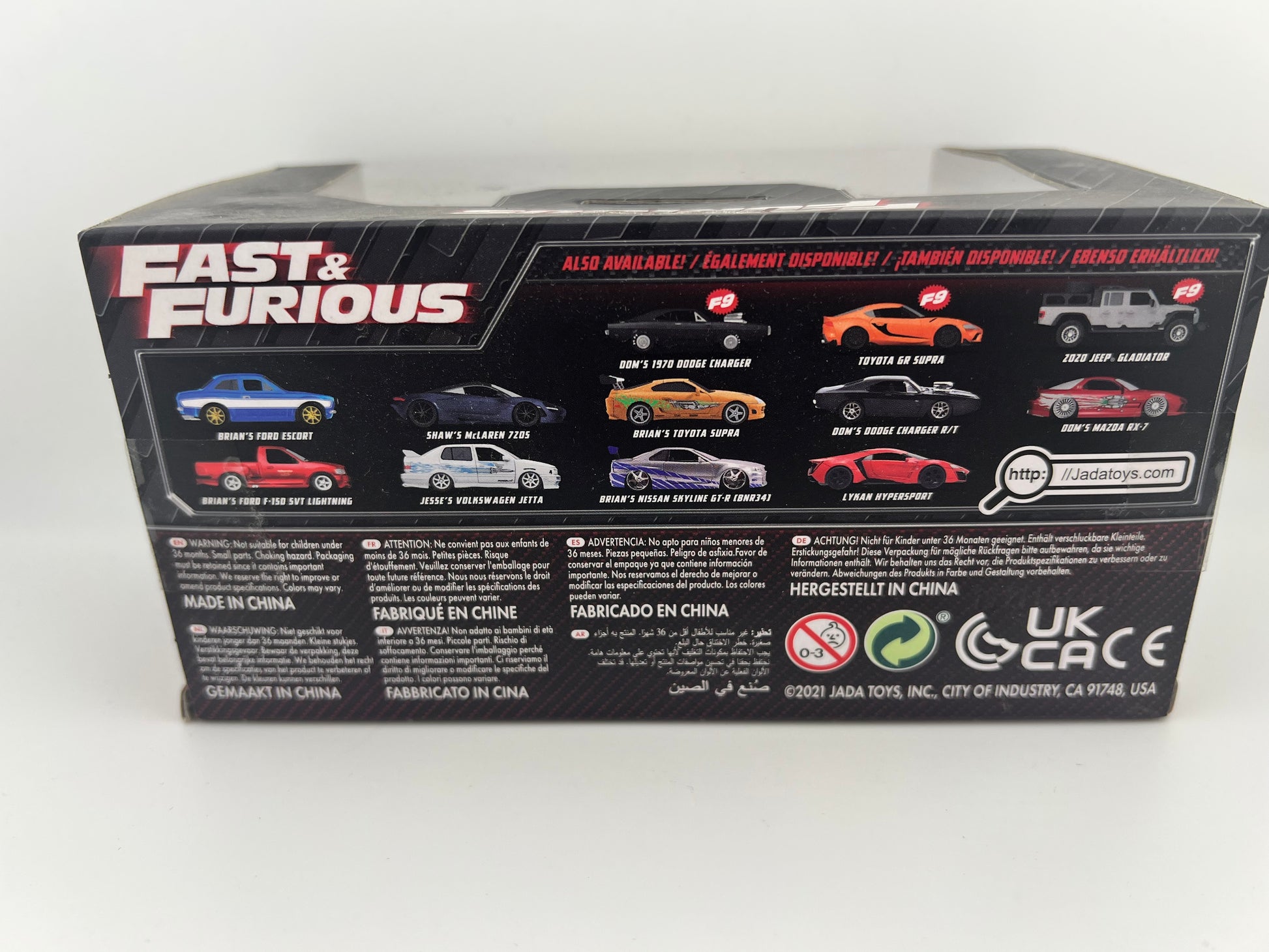 Jada Brian's Mitsubishi Lancer Evolution VII 1:32 Fishwheels
