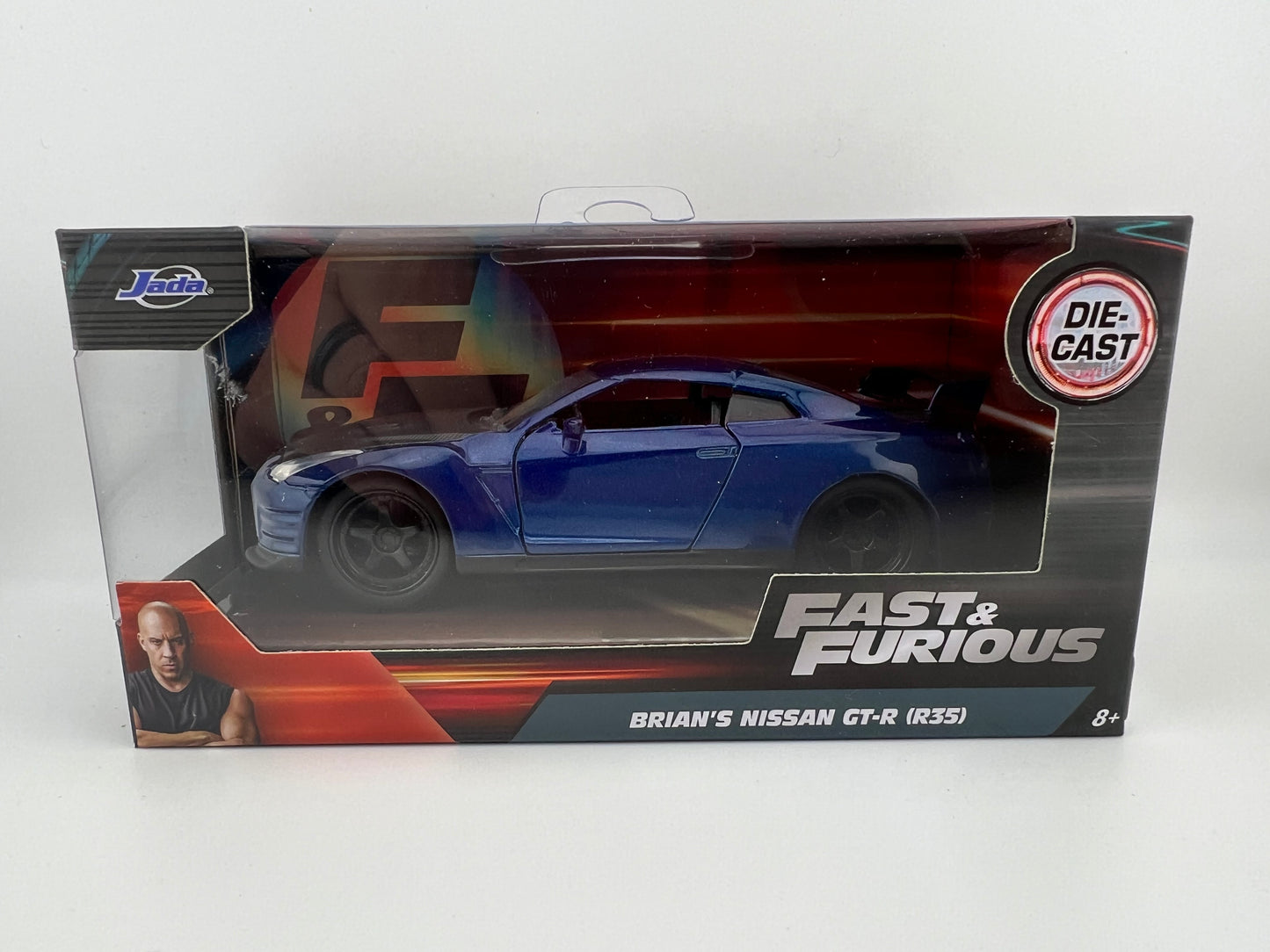 Jada Brian's Nissan GT-R (R35) Fast & Furious 1:32 Fishwheels