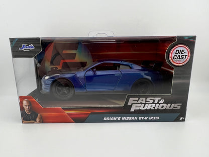 Jada Brian's Nissan GT-R (R35) Fast & Furious 1:32 Fishwheels