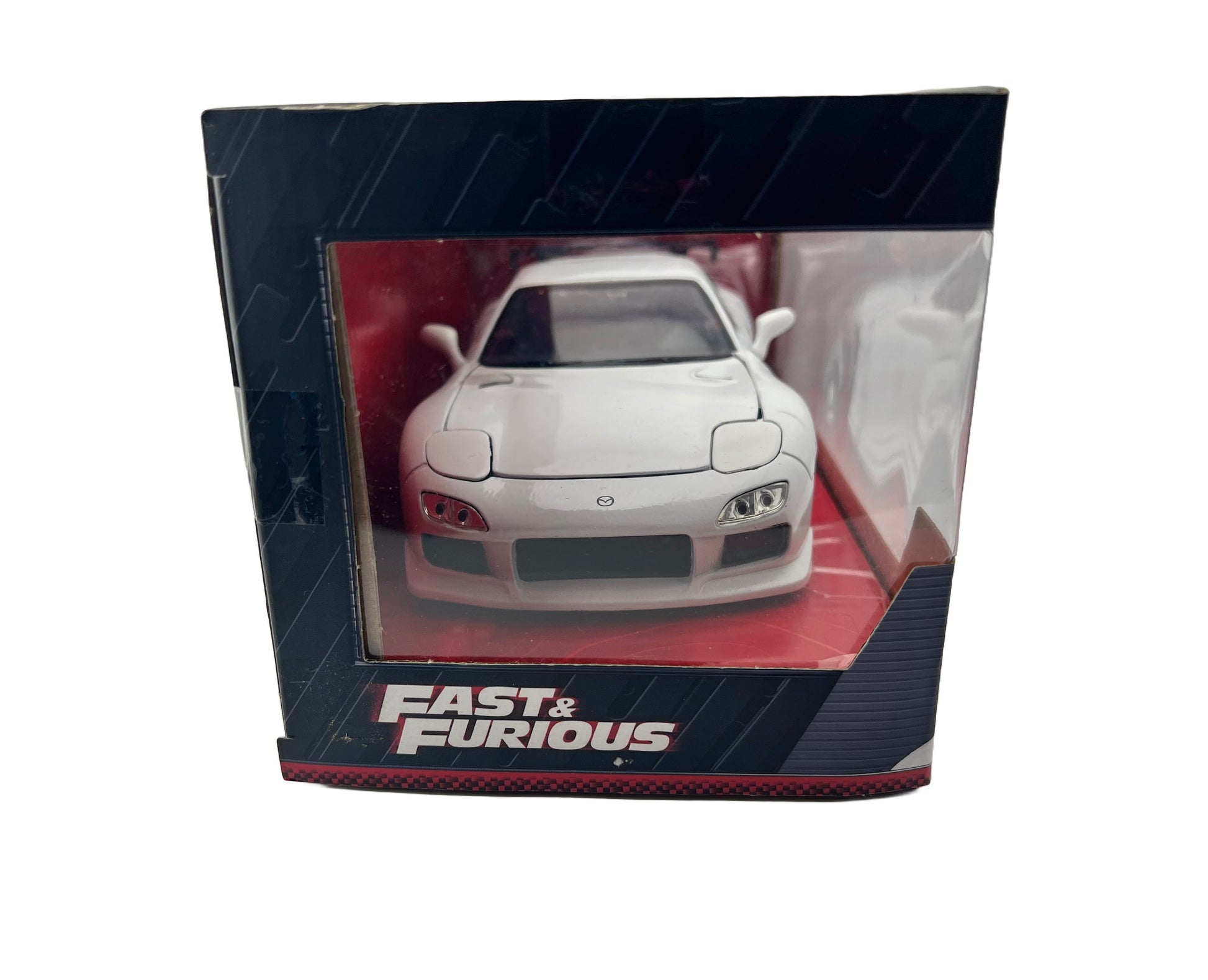 Jada Fast & Furious 1993 Mazda RX-7 1:24 White Fishwheels