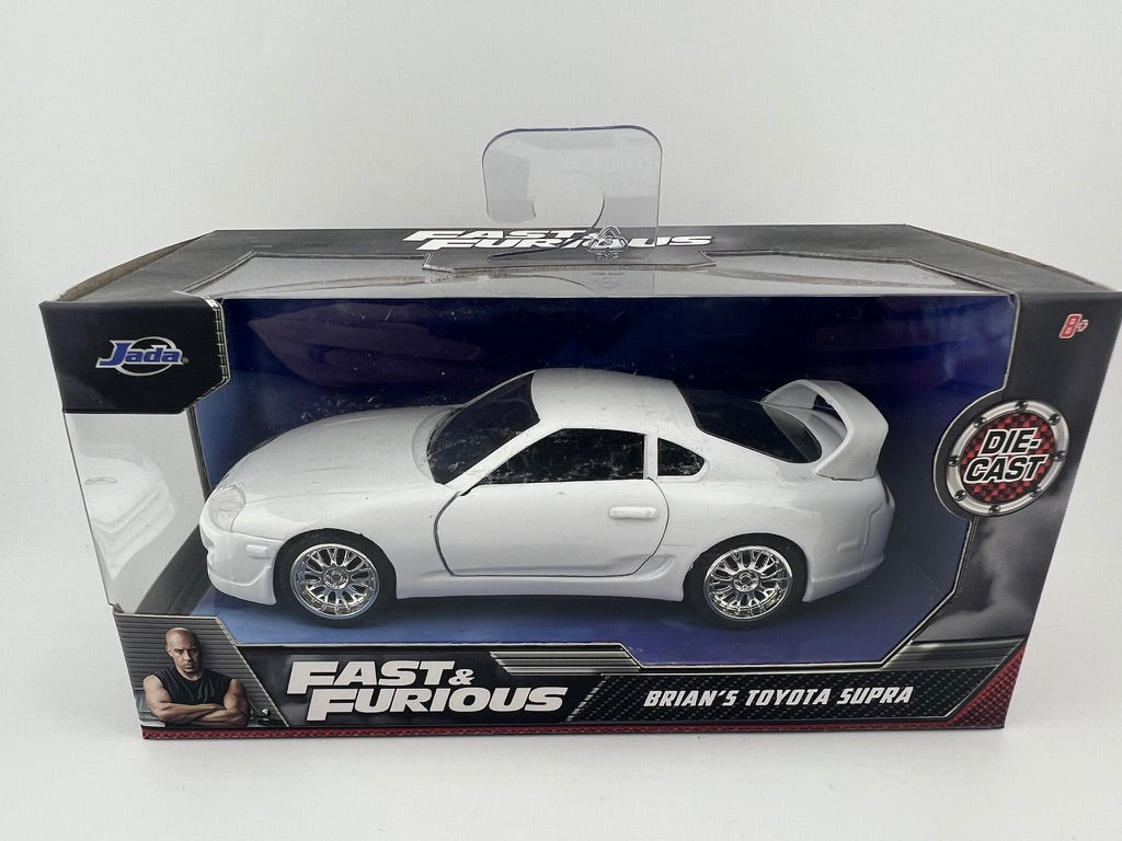 Jada Fast & Furious Brian’s Toyota Supra 1:32 White Fishwheels