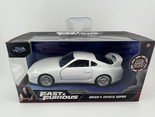 Jada Fast & Furious Brian’s Toyota Supra 1:32 White Fishwheels