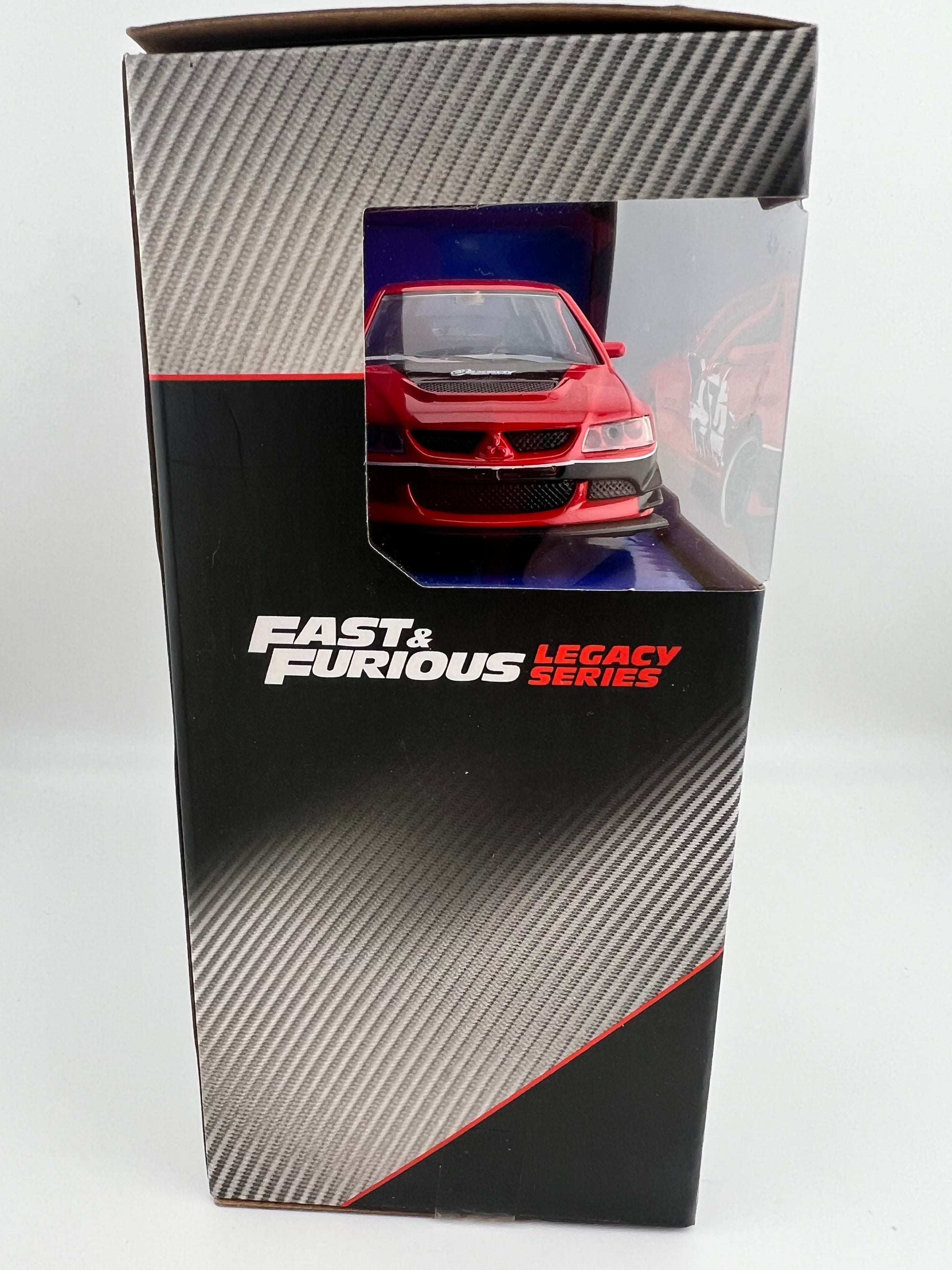 Jada Fast & Furious Legacy Series Lancer Evolution IX and Brian's Nissan Skyline GT-R 1/32 Fishwheels