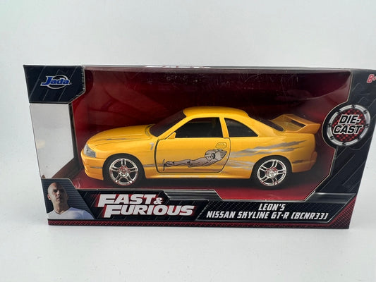 Jada Fast & Furious Nissan Skyline GT-R (BCNR33) Leon’s Fishwheels