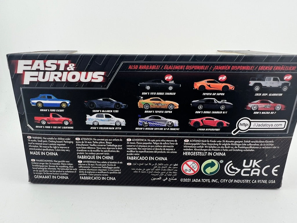 Jada Fast & Furious Nissan Skyline GT-R (BCNR33) Leon’s Fishwheels