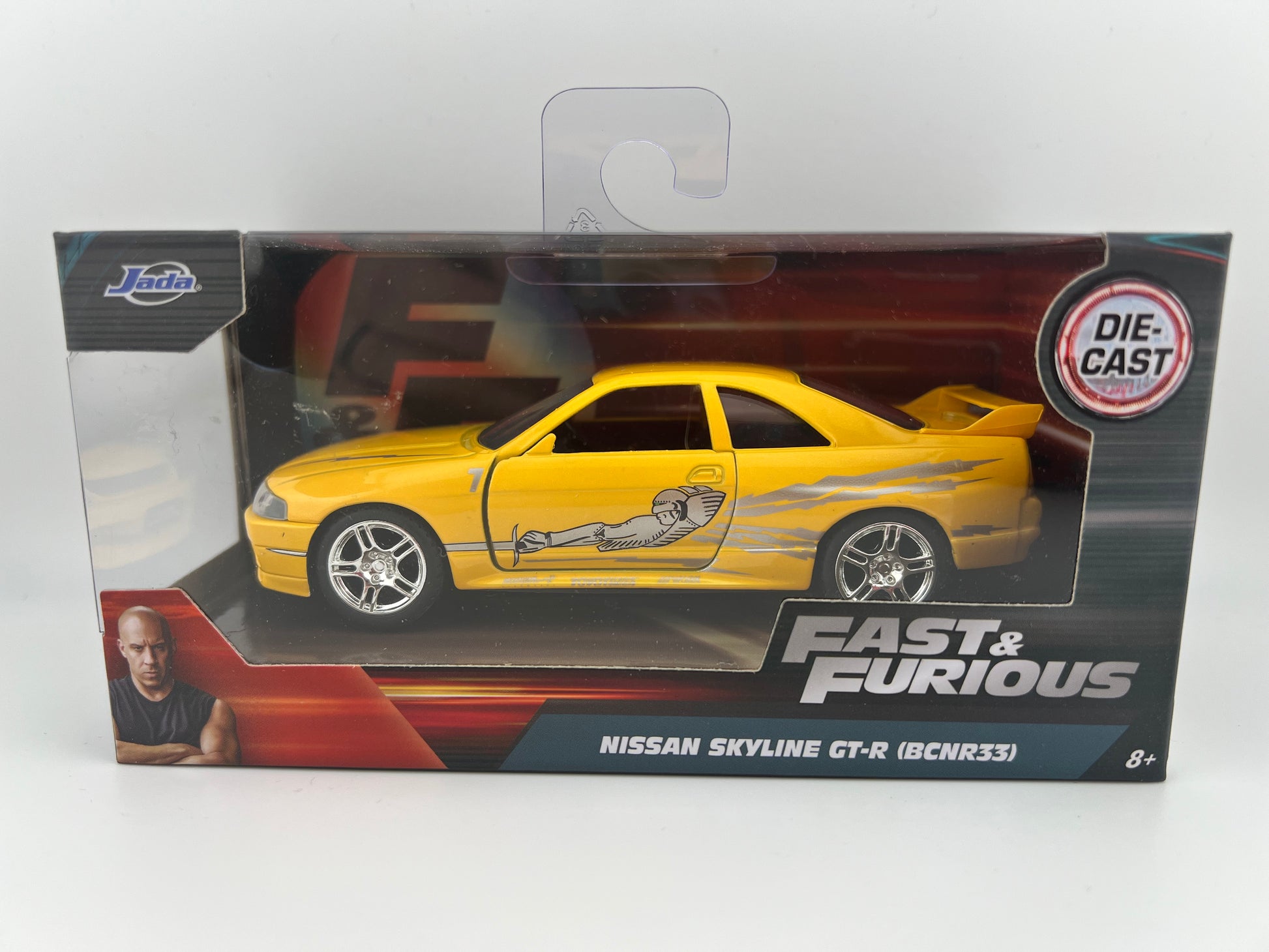 Jada Leon's Nissan Skyline GT-R (BCNR33) 1:32 Scale Fishwheels