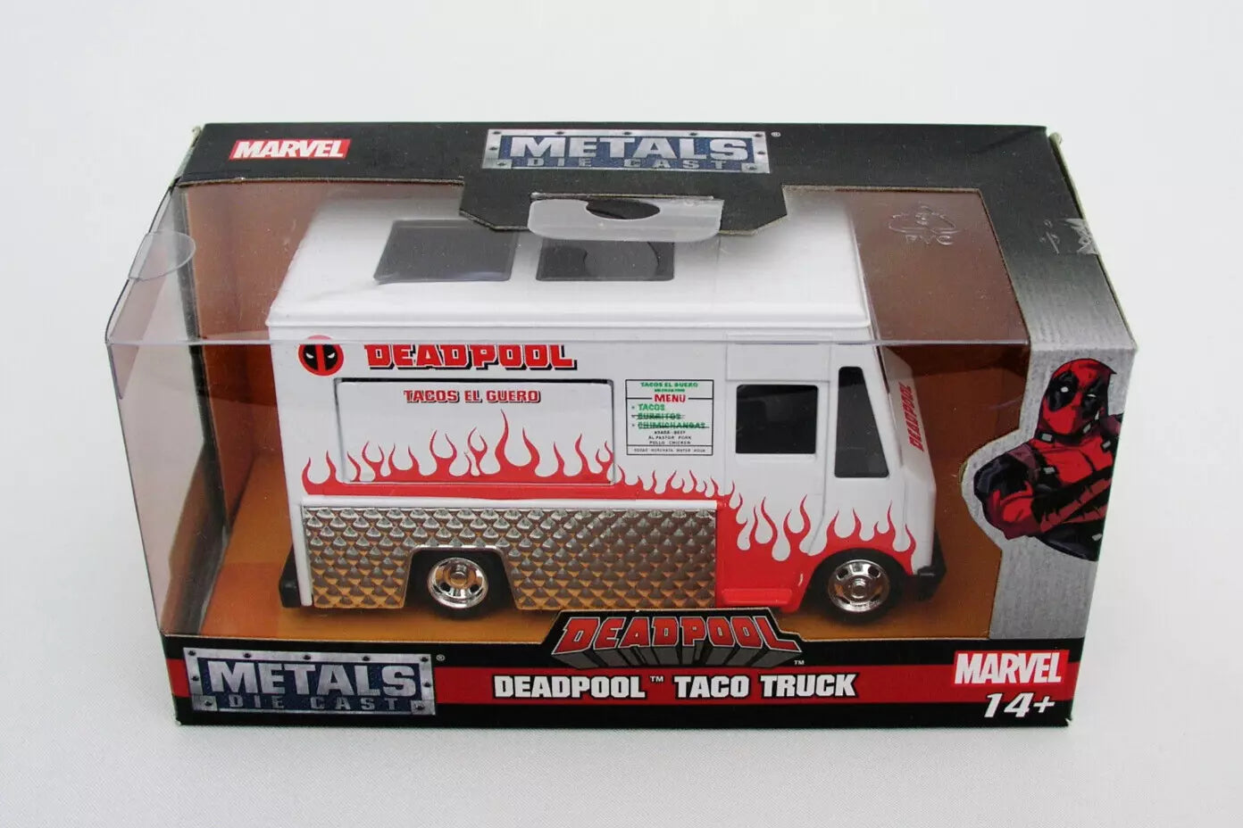Jada Metals Die Cast Deadpool Taco Truck 1:32 Scale Fishwheels
