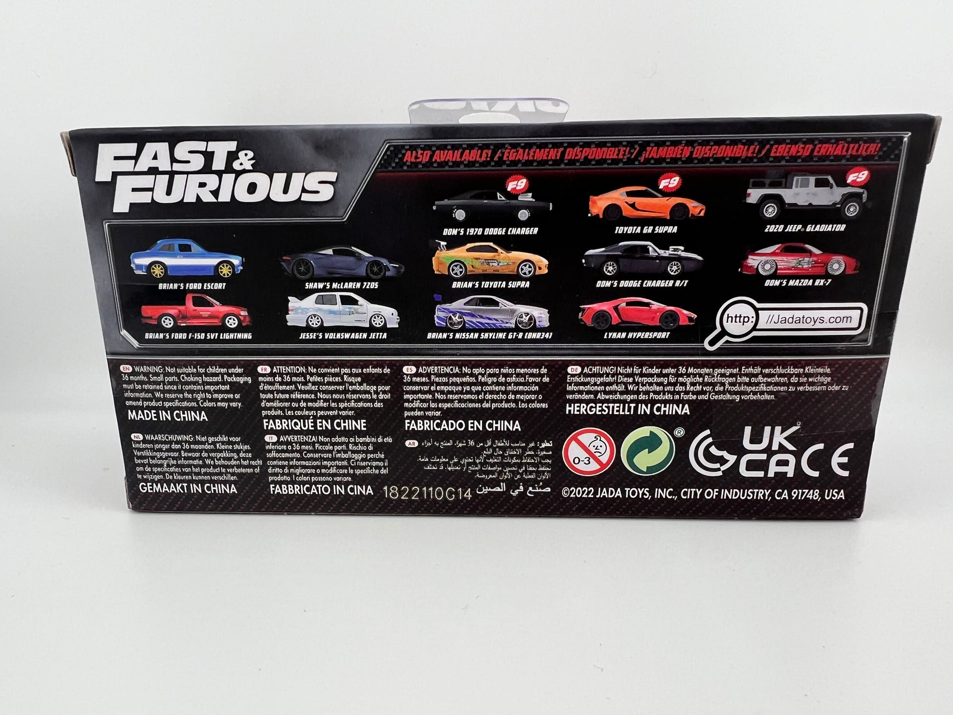 Jada Orange JLS Mazda RX-7 1:32 Fishwheels