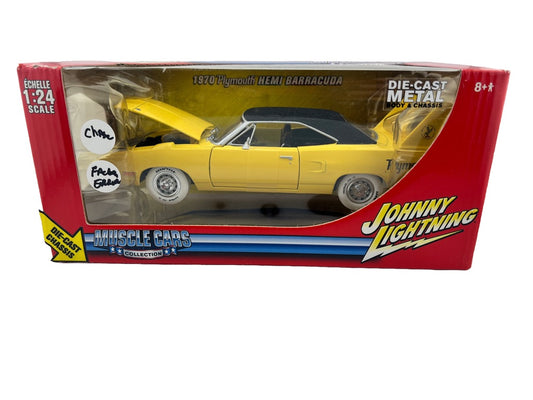 Johnny Lightning 1:24 scale 1970 Plymouth HEMI Barracuda Fishwheels