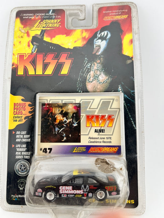 Johnny Lightning KISS Gene Simmons Racing Dreams Diecast Fishwheels