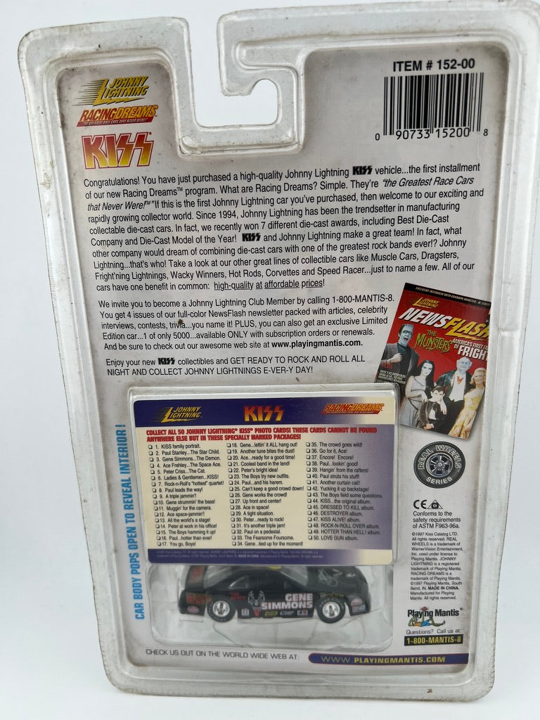 Johnny Lightning KISS Gene Simmons Racing Dreams Diecast Fishwheels