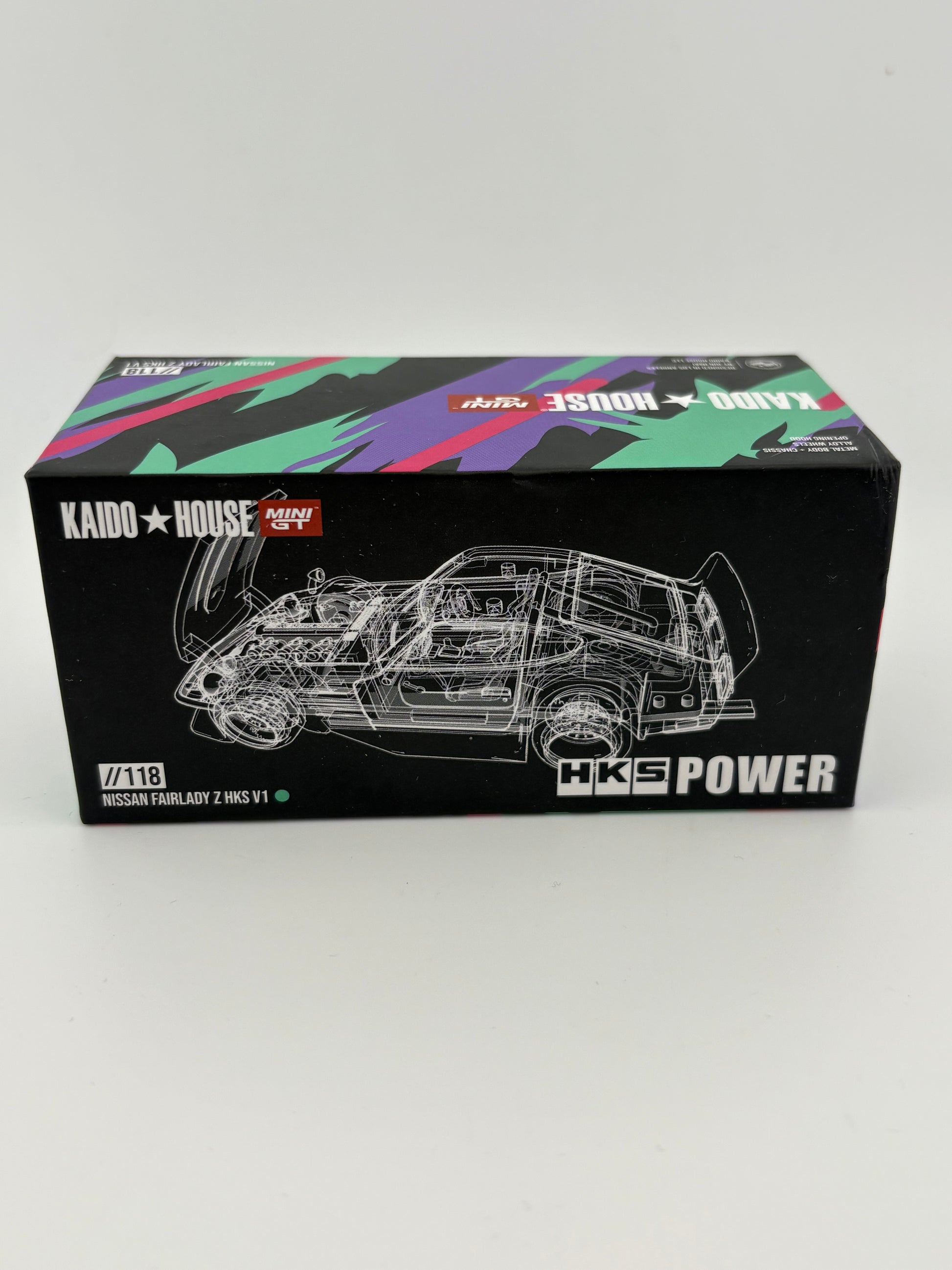 Kaido House x Mini GT Nissan Fairlady Z HKS V1 (CHASE)