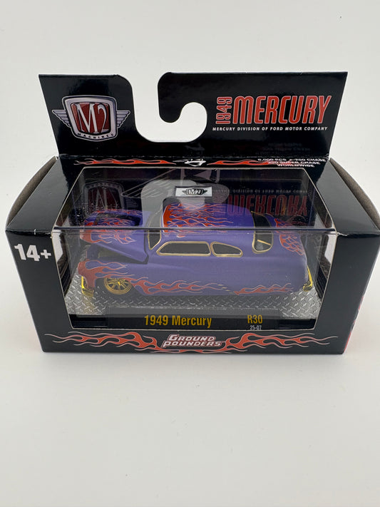 M2 Machines 1949 Mercury – Ground Pounders Series R30 (Purple Flames) Chase
