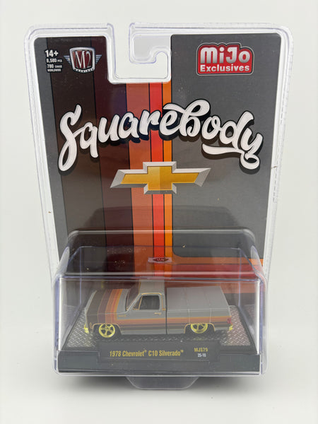 M2 1978　シボレー C10 シルバラード(チェイスカー) M2 MACHINES CHASE 1978 CHEVROLET C10 SILVERADO SQUAREBODY